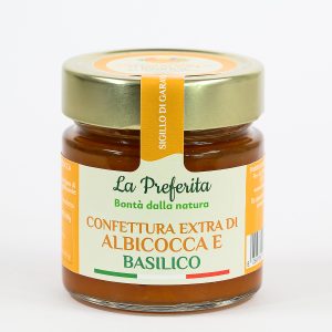 confettura di albicocca e basilico gr250