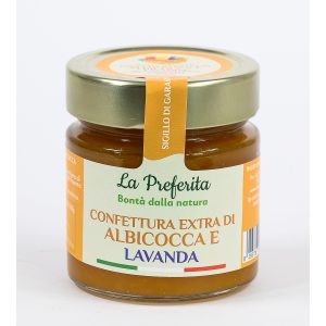 confettura di albicocca e lavanda gr250
