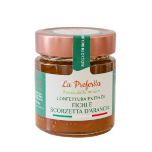 confettura di fichi con scorzette d'arancia gr250